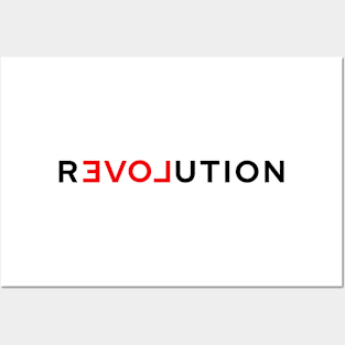 Love Revolution Posters and Art